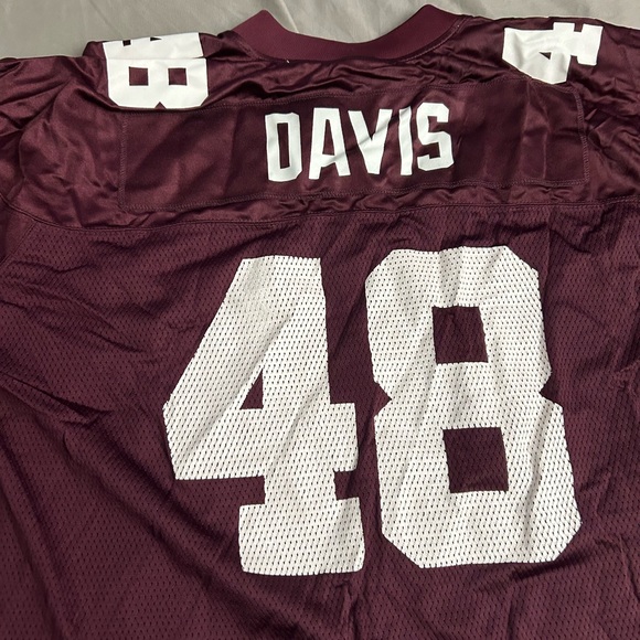 Vintage Washington Redskins jersey Reebok  #48 Davis XL - Picture 3 of 7